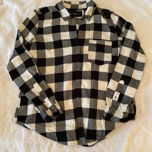 Abercrombie & Fitch soft plaid flannel shirt L
